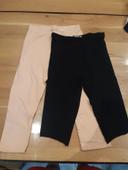 Lot de 2 leggings courts