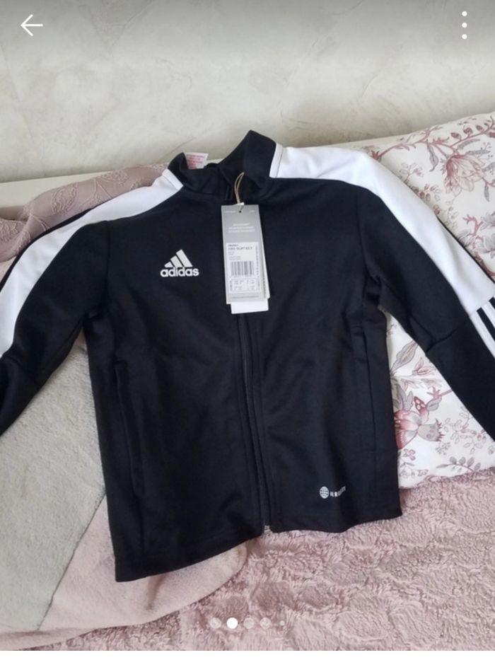 Veste Adidas noir t 5/6 ans NEUF - photo numéro 8