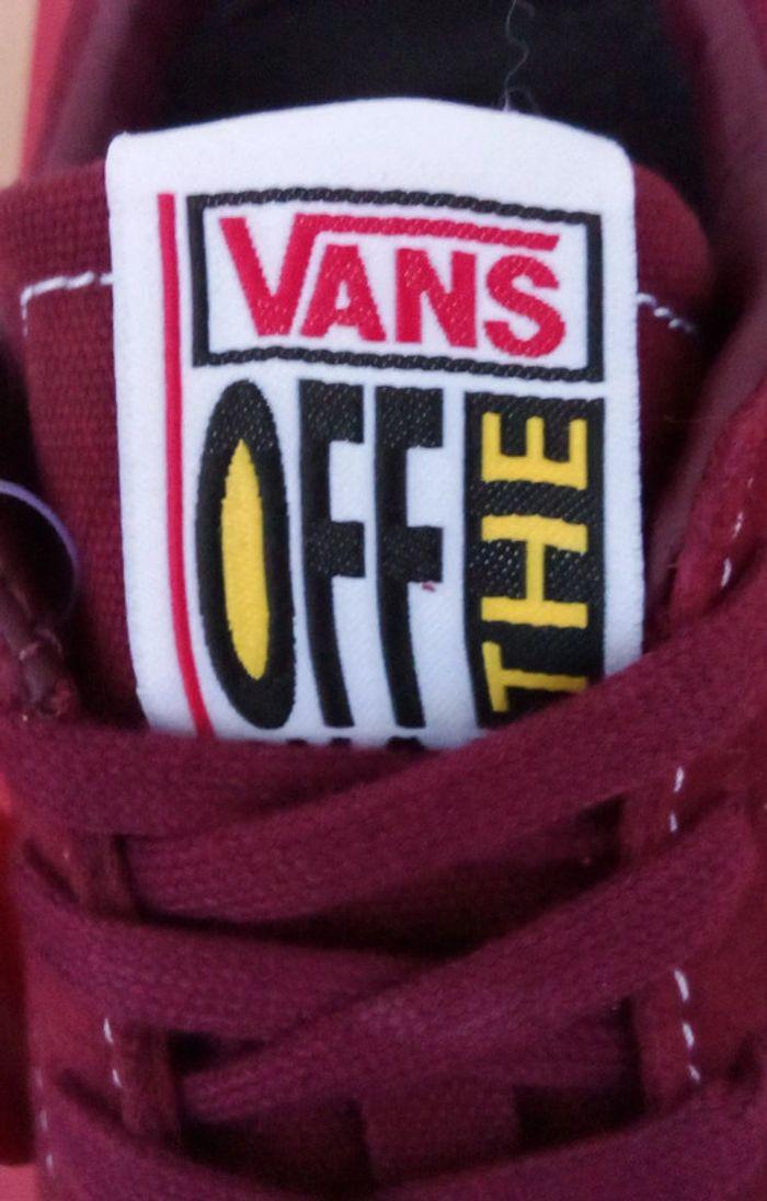 Baskets Vans Bordeaux Ultra Cush taille 36 - photo numéro 12