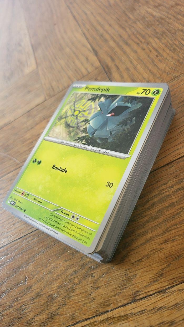 Lot 58 cartes pokemon Destinées de Paldea - photo numéro 1