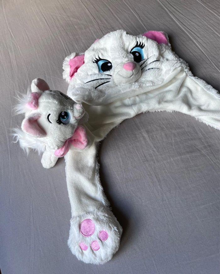 Bonnet/chapka + peluche Marie les Aristochats Disneyland - photo numéro 4