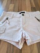 Mini short rose clair xs