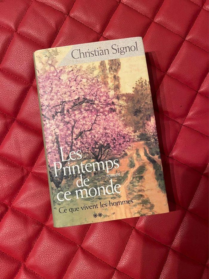 LIVRE - Les Printemps de ce monde - Christian Signol - photo numéro 1