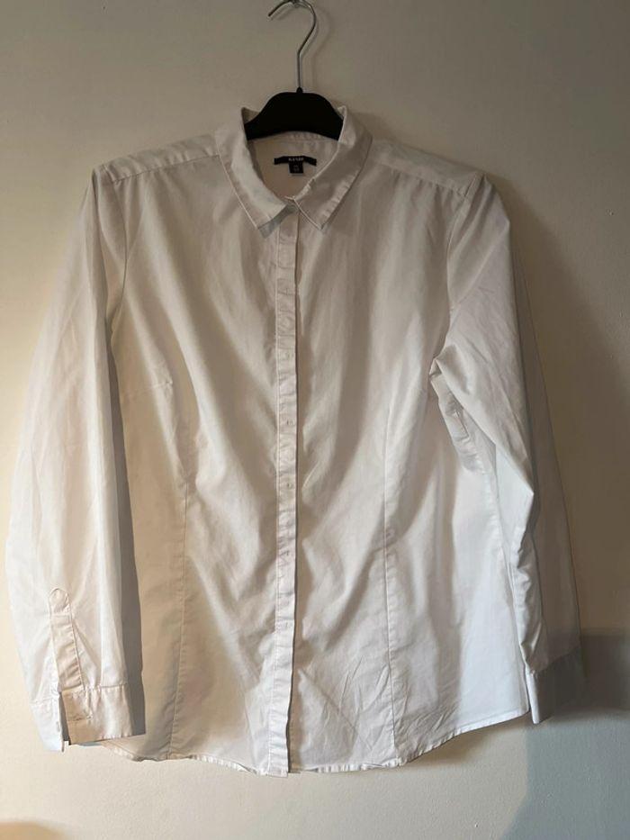 Chemise blanche droite Kiabi - photo numéro 1