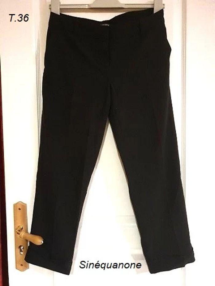 Pantalon Taille 36 Femme "Sinéquanone"