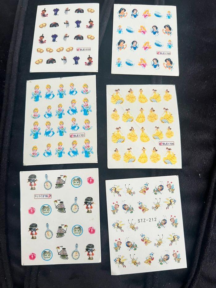 Lot Stickers ongles Disney - photo numéro 5