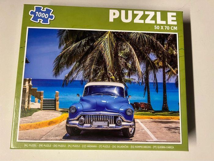 Puzzle 1000 pièces voiture - photo numéro 1