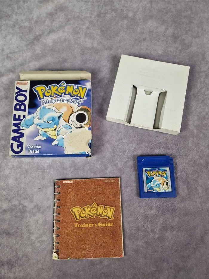 Lot 2 jeux Pokemon Jeaune et Bleue complets + GBC pokemon complet - photo numéro 5