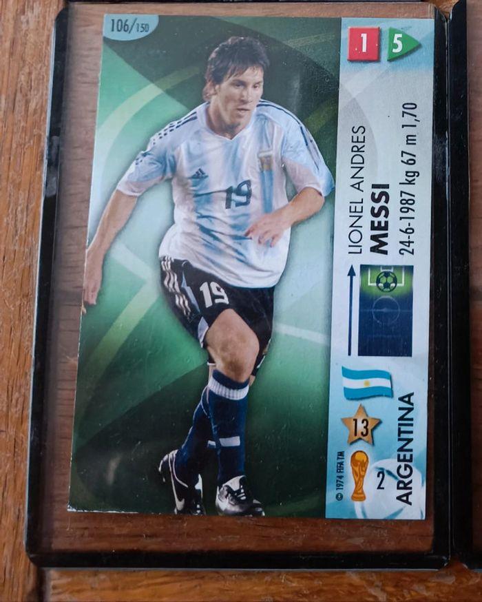 Carte panini Messi world cup 2006