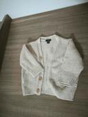 Gilet beige 3 mois kiabi