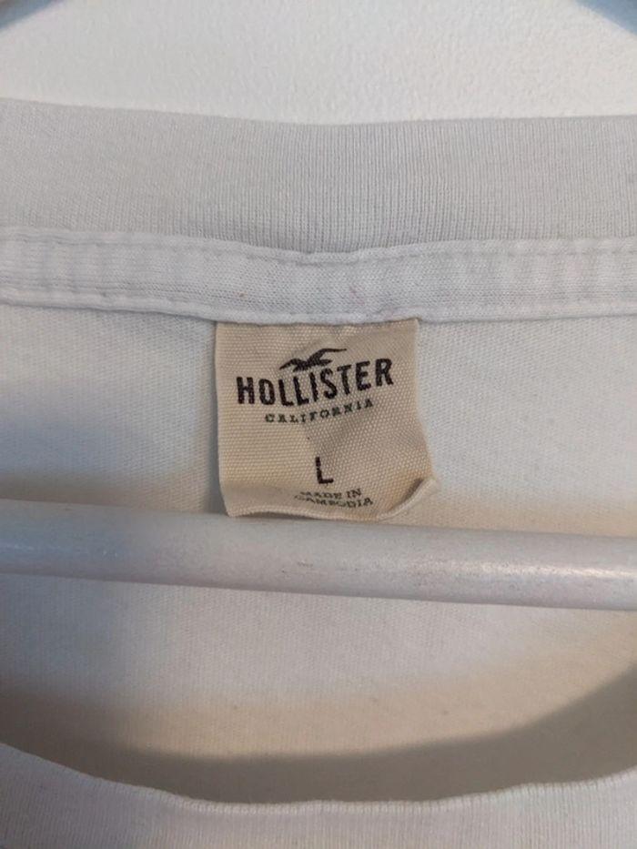 Tee shirt Hollister Femme - photo numéro 3