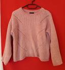 Pull court rose taille XS