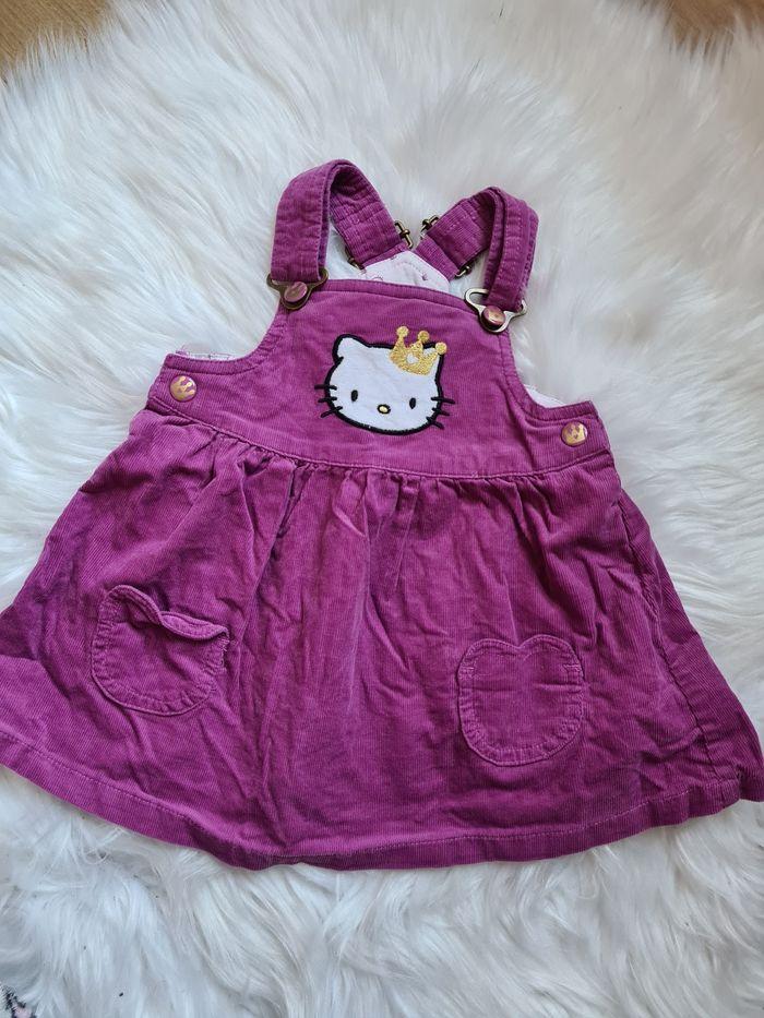 Robe salopette hello kitty - photo numéro 1