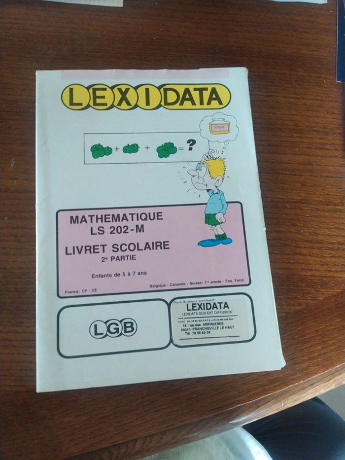 Lexidata. seditop. sedidacta. Mathématique Ls 202 - photo numéro 1