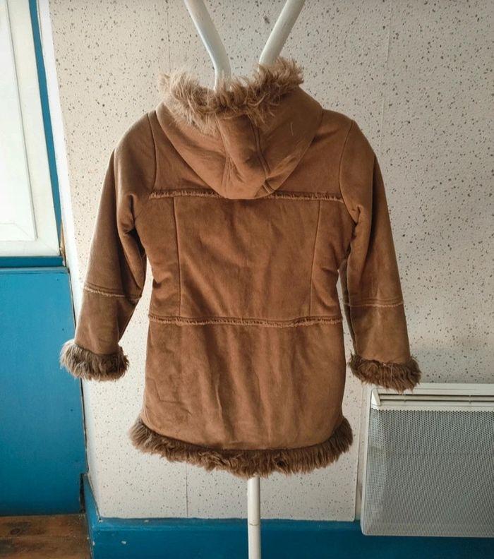 Manteau hiver enfant 10ans / 138cm marron - photo numéro 3