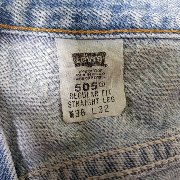 Jean Levi's 505 W36 L32 Bleu - photo numéro 9