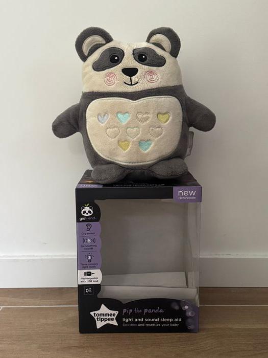 Veilleuse-Peluche rechargeable Pippo le Panda de Tommee Tippee