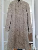 Manteau long vintage en laine