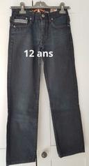 Jeans noir k by khaan 12 ans