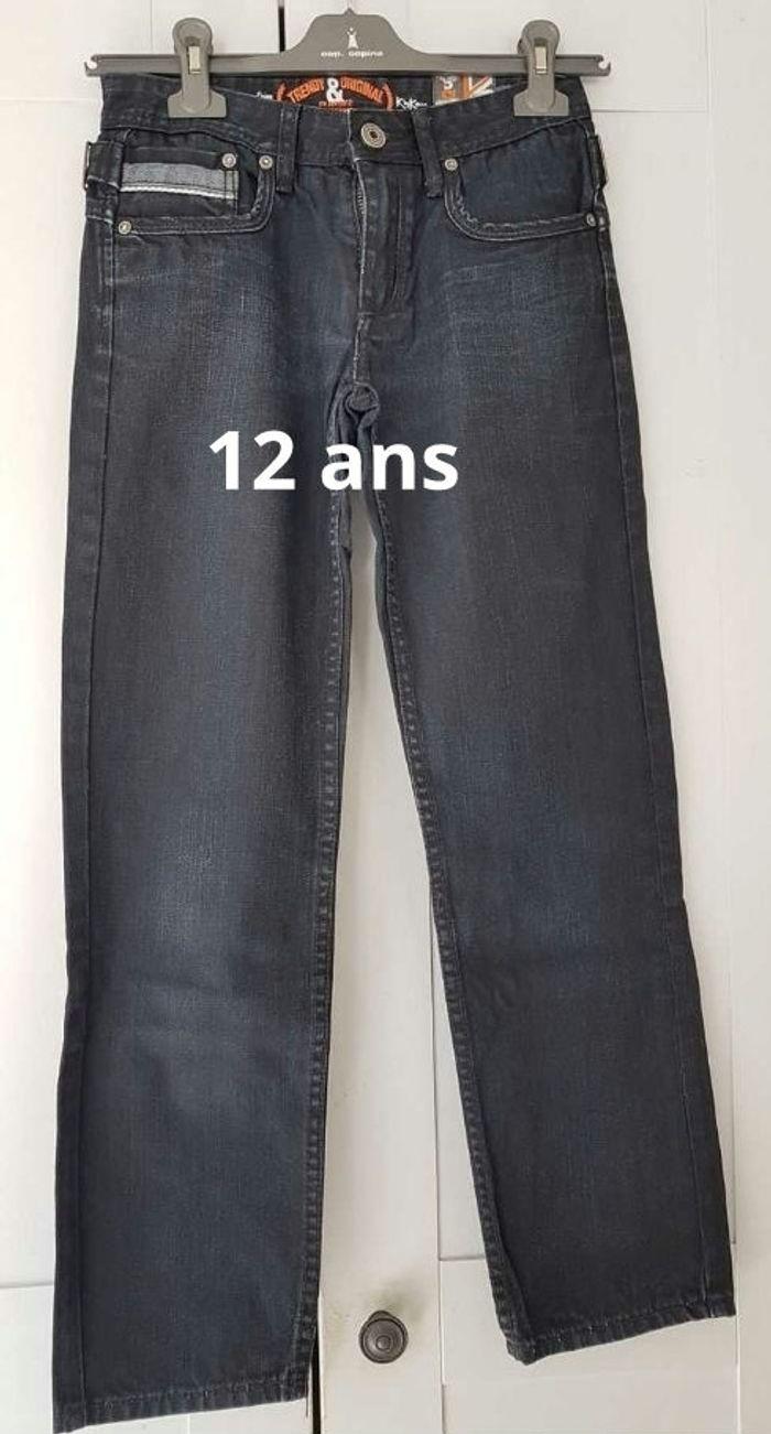 Jeans noir k by khaan 12 ans - photo numéro 1