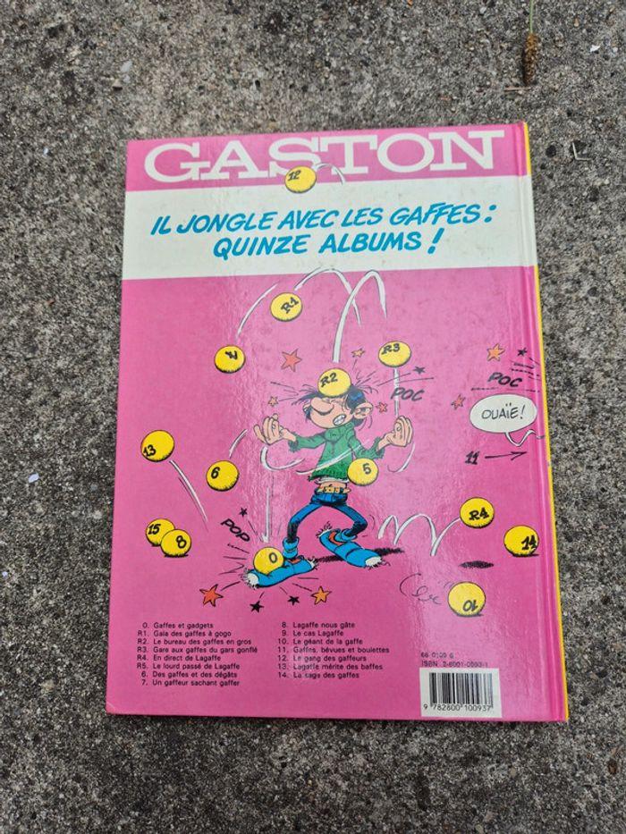 BD Gaston Lagaffe " Gala des gaffes à gogo" - photo numéro 2