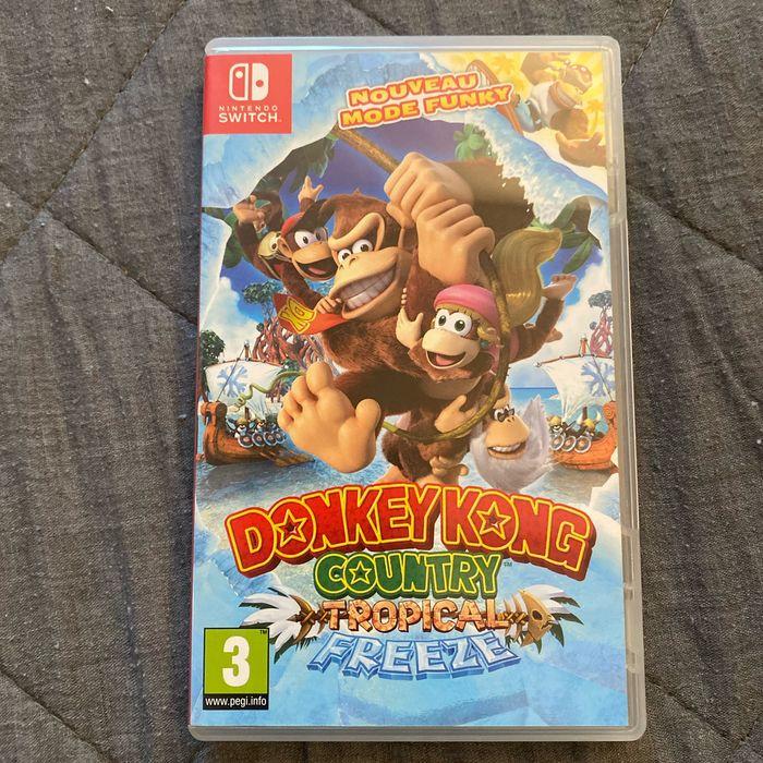 Jeux donkey kong country tropical freeze switch - photo numéro 1