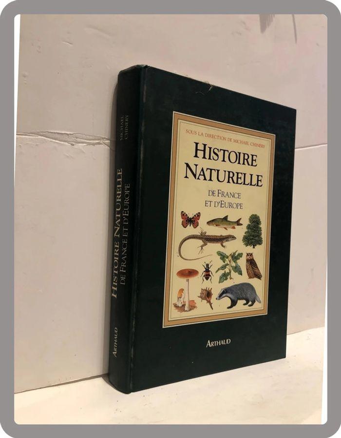 Livre nature Histoire naturelle illustrée de France et D’Europe - photo numéro 3