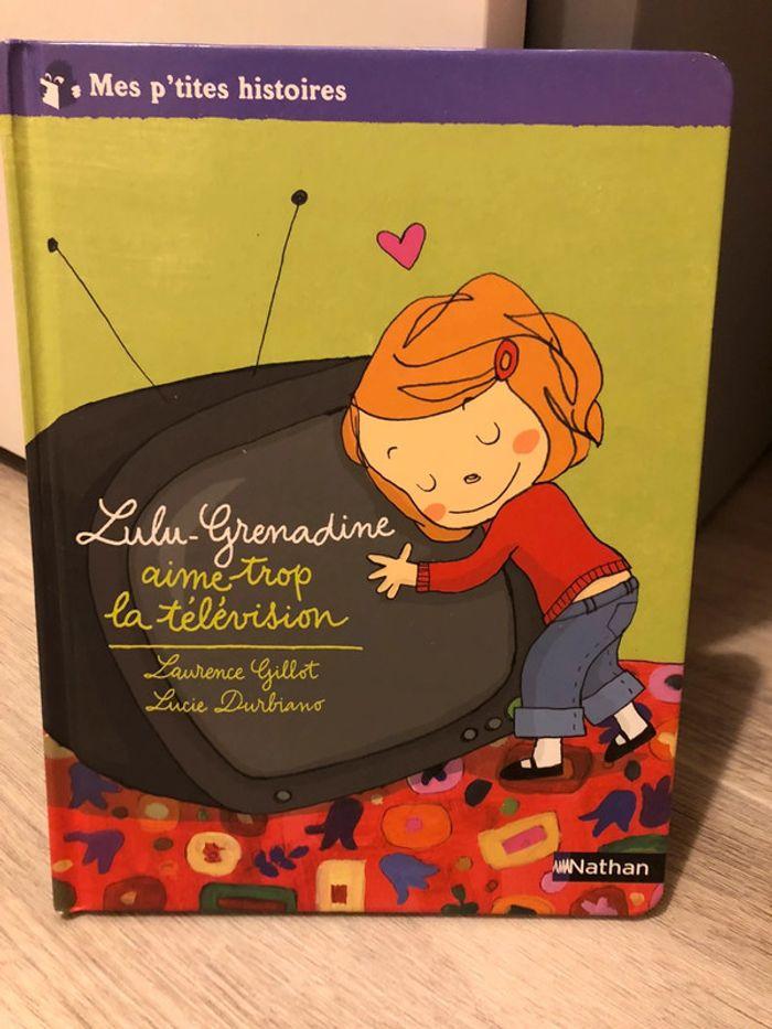 Livre « Lulu-Grenadine aime trop la télévision » - photo numéro 1