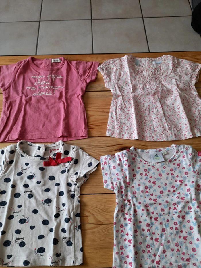 Lot de 4 tee-shirt - photo numéro 1