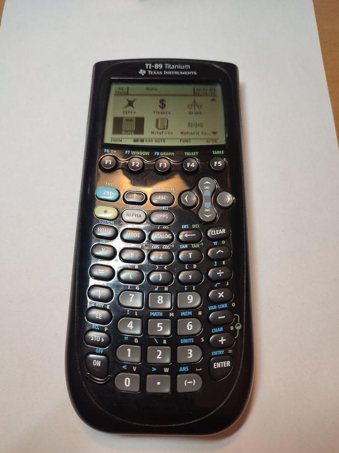 TI 89 TITANIUM calculatrice graphique - photo numéro 4