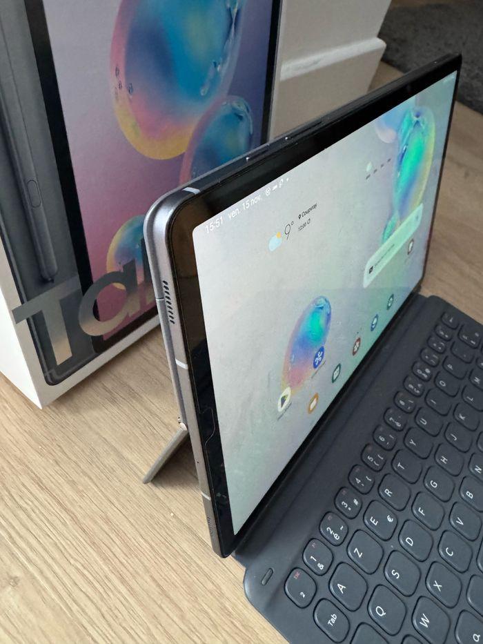 Samsung Galaxy Tab S6 - 128 Go, 6 Go RAM + Clavier Cover officiel et S Pen inclus - photo numéro 3