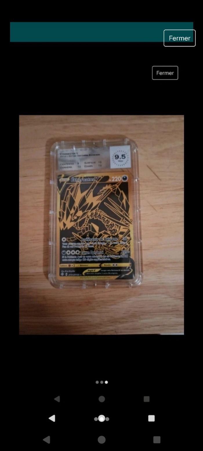 Carte pokémon gold - photo numéro 2