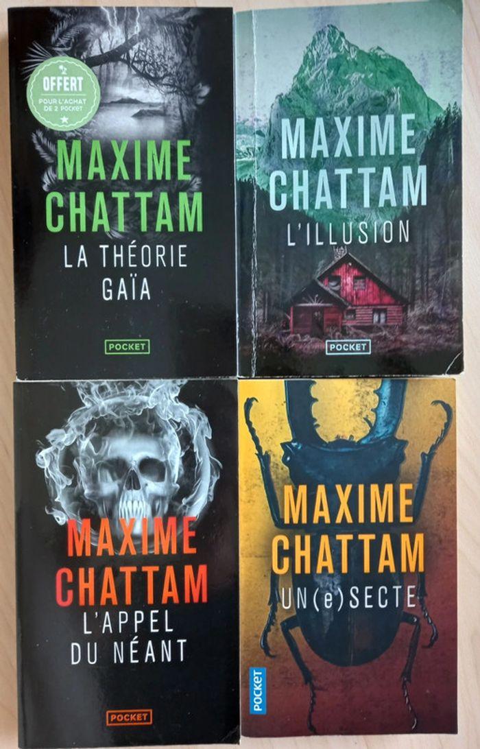 Livres de poche de Maxime Chattam - photo numéro 1