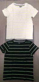 Lot de 2 tee-shirt manche courte jumeaux