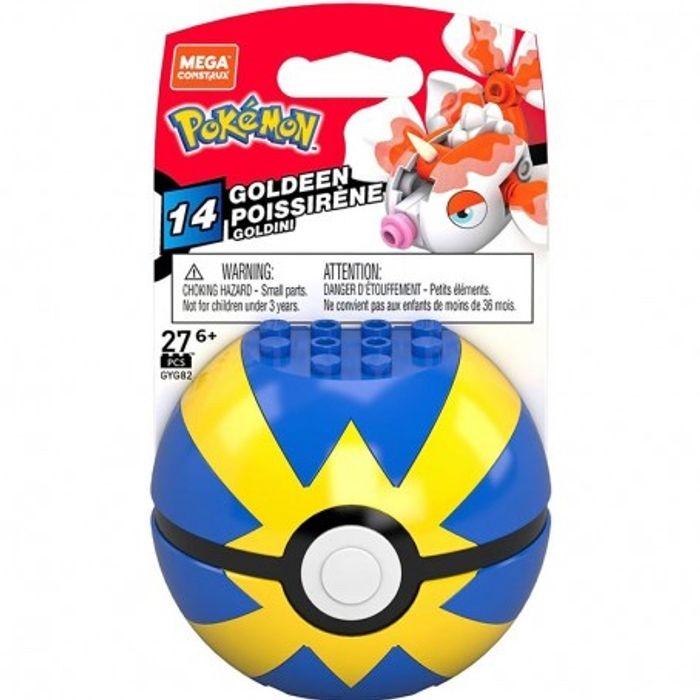 Poissirène Rapide Ball Mega Construx Jeu de construction Pokémon Pokeball - photo numéro 2