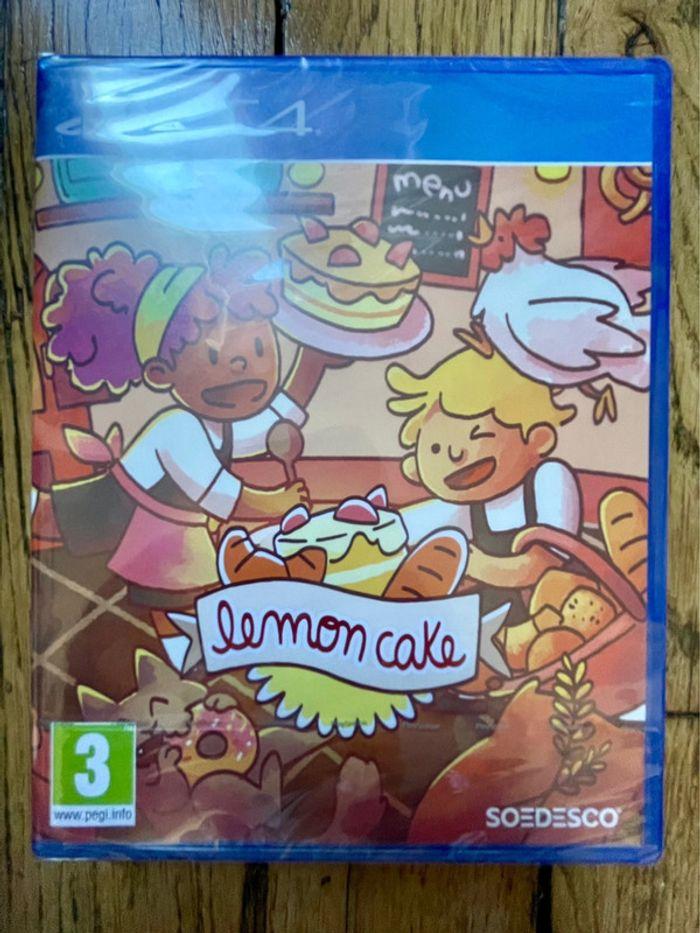 Lemon Cake Jeu Playstation 4 jouable PS4 / PS5 neuf sous blister - photo numéro 1