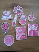 Lot de grands stickers