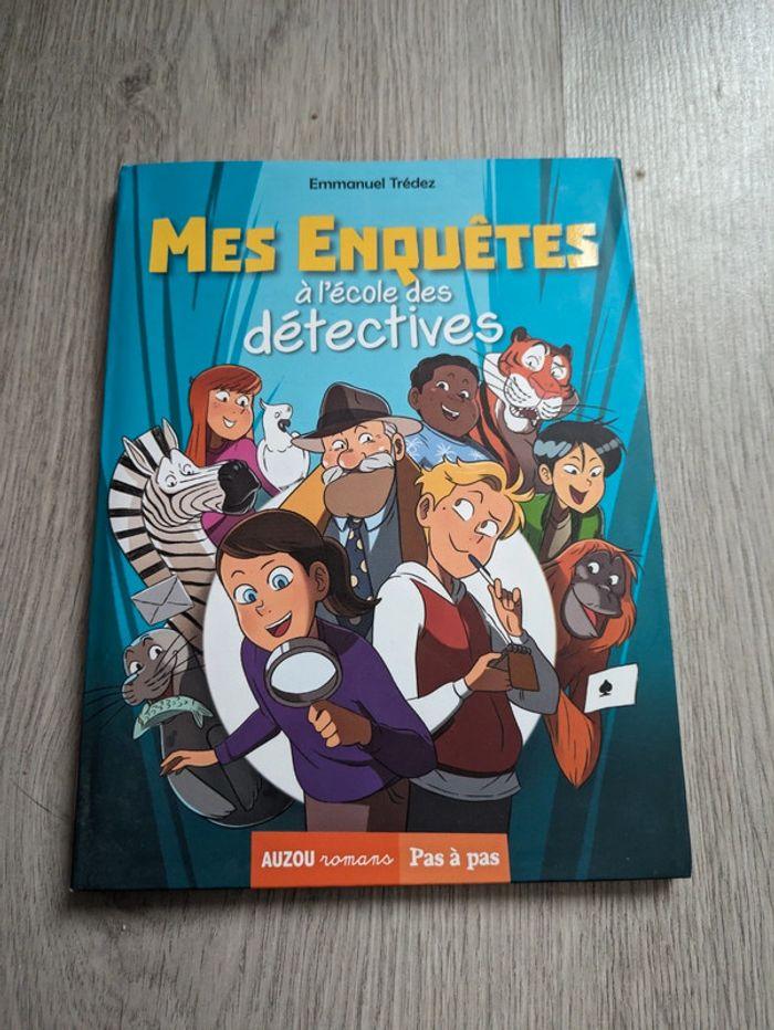 Livre mes enquêtes a l'école des détectives - photo numéro 1