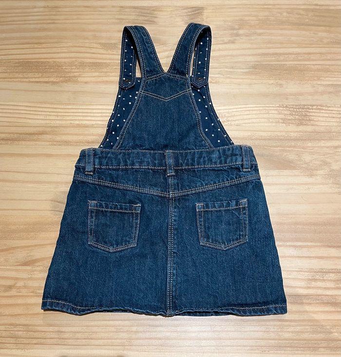 Salopette Robe en Jean 24 mois/83-89cm/12kg - photo numéro 2