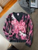 Sweat-shirt rose noir