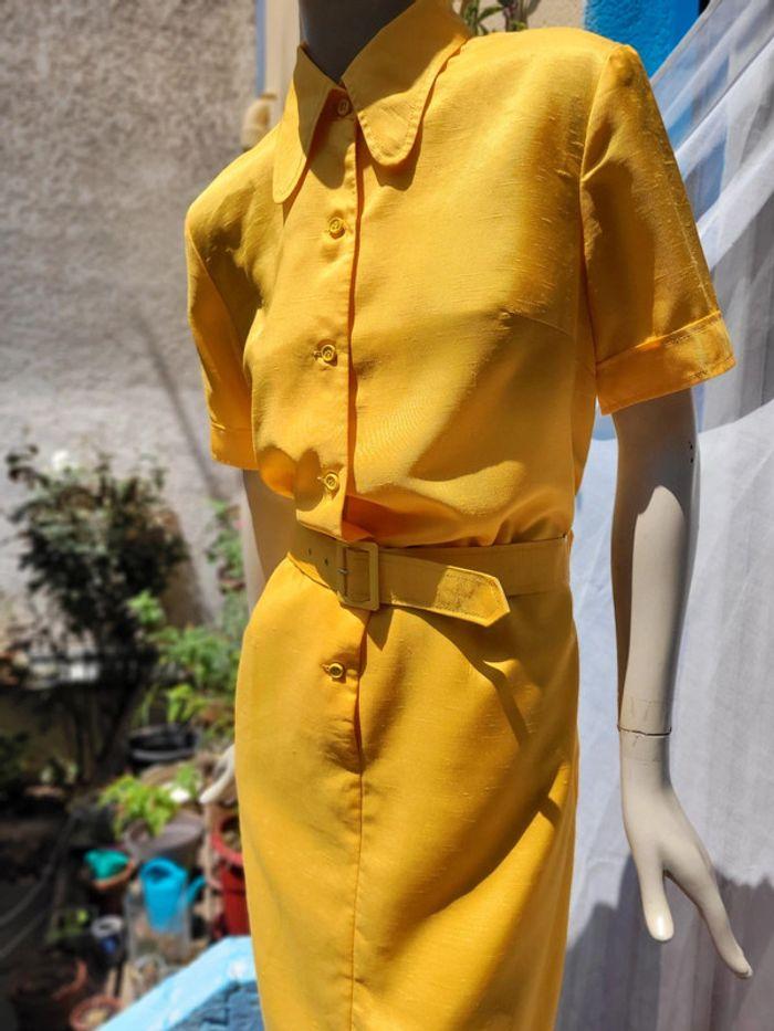 Éclatante robe chemise Rhonel 💛  Vintage 60 - photo numéro 9