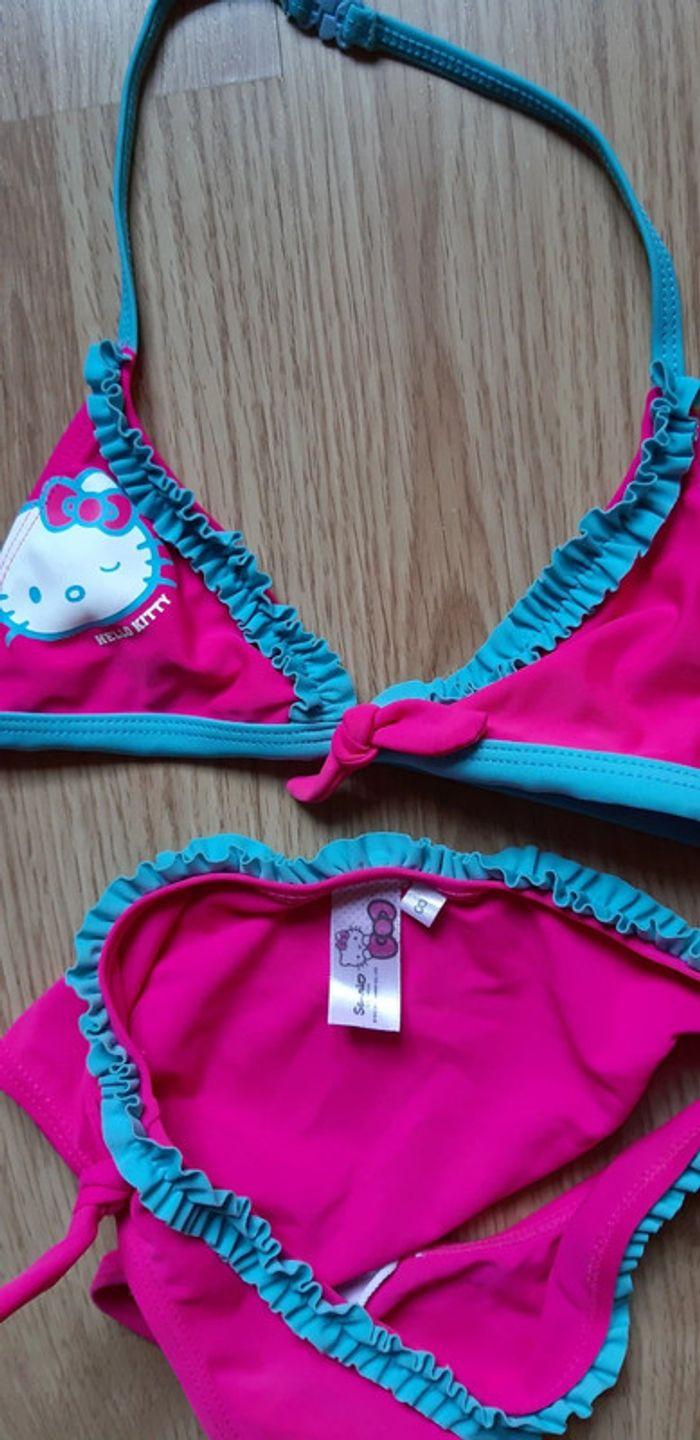 Bikini maillot de bain 2 pieces /Bikini Hello kitty - photo numéro 3