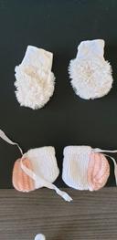 Moufles et chaussons naissance