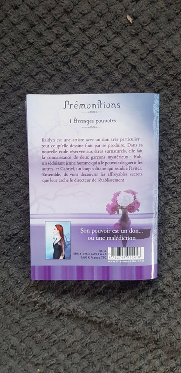 Livre Prémonitions - photo numéro 2