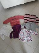 Vend lot vêtements fille 2 ans