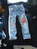 Jean réglable h&m 5/6 ans