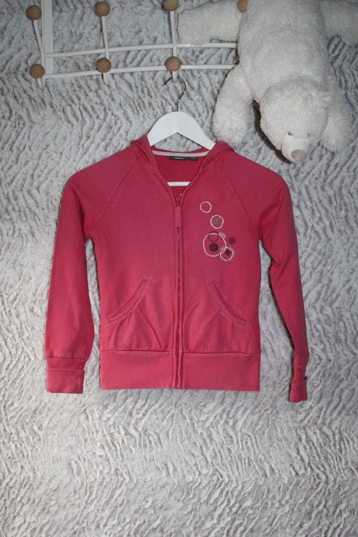 Gilet sweat à capuche rose MEXX 10 ans - photo numéro 9