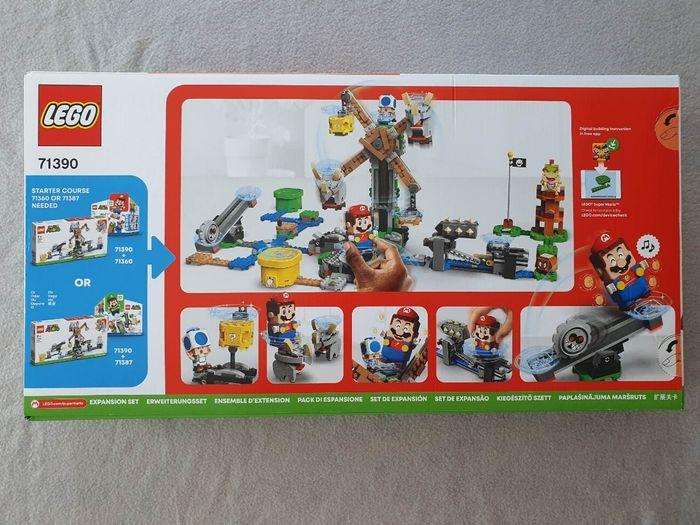 Lego Super Mario - Ensemble d'Extension  La Destruction de Reznors - 71390 - ok - photo numéro 2