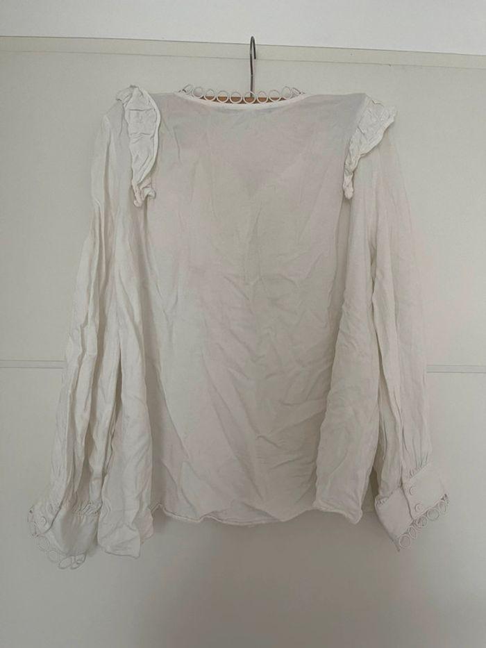 Chemise Zara blanche M - photo numéro 5