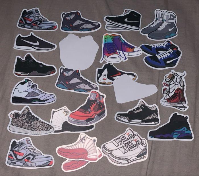 Autocollant basket Nike Jordan converse - photo numéro 2